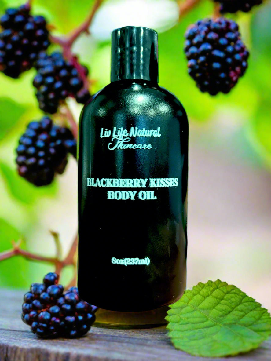 BLACKBERRY KISSES BODY OIL