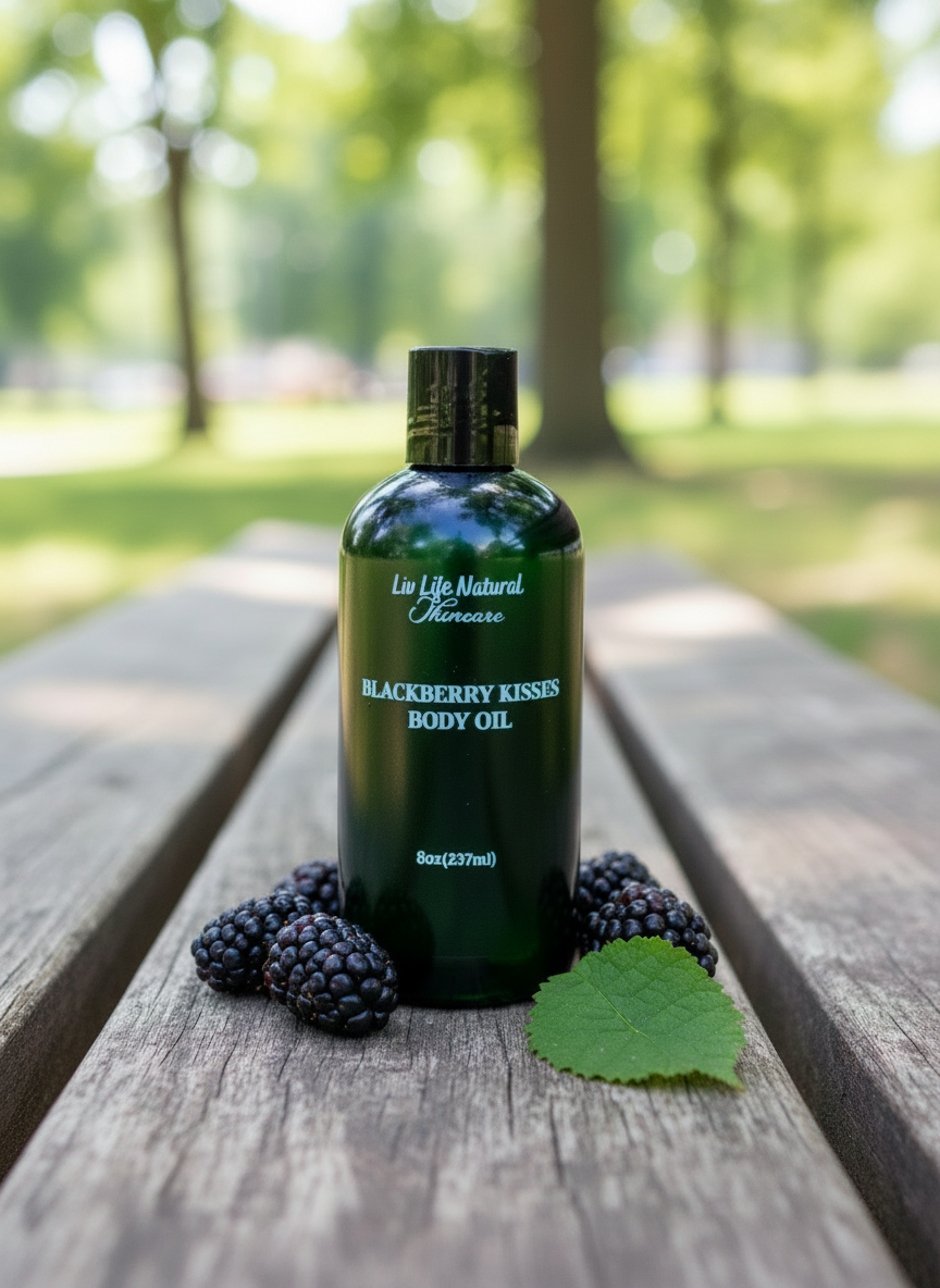 BLACKBERRY KISSES BODY OIL