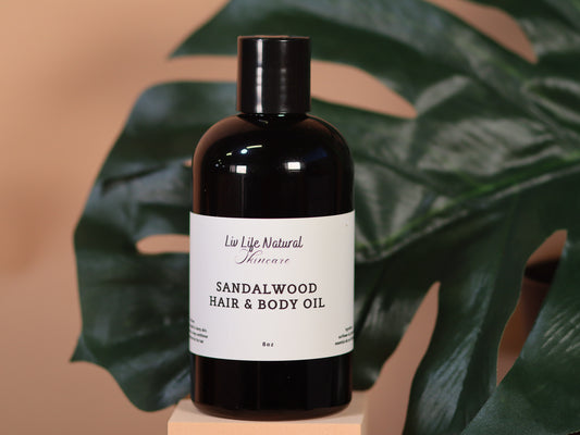 SANDALWOOD HAIR & BODY OIL